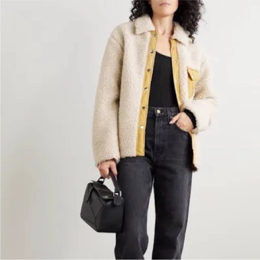 Rag & Bone Tan and Yellow Teddy Jacket